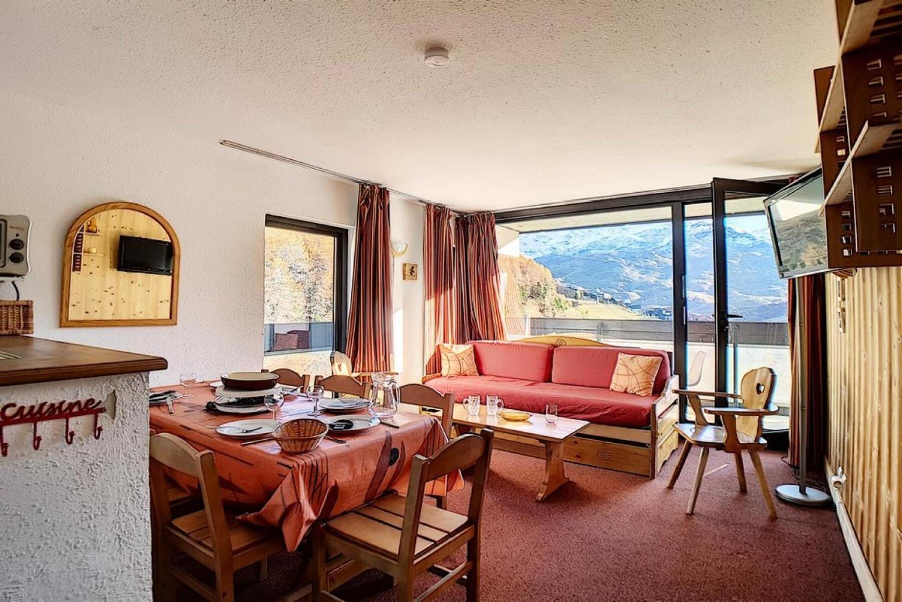 Residence Dorons - Appartement Agreable - Acces Direct Aux Pistes - Balcon Mae-2204 サン・マルタン・ド・ベルヴィル エクステリア 写真